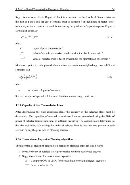 Transmission Expansion Planning in Deregulated Power ... - tuprints