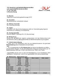 110. Deutsche Leichtathletik-Meisterschaften und Jugend ...