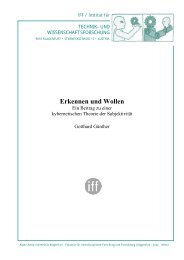 Erkennen und Wollen - Universität Klagenfurt