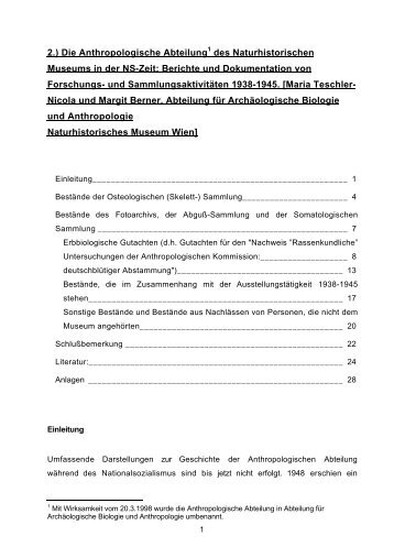 Senatsbericht.pdf (64 KB) - Naturhistorisches Museum Wien