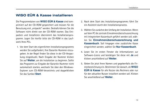 WISO EÜR & Kasse - Buhl Replication Service GmbH