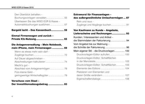 WISO EÜR & Kasse - Buhl Replication Service GmbH