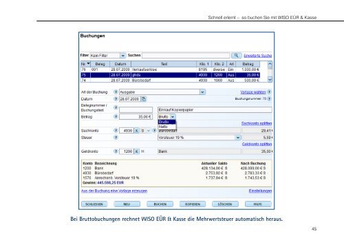 WISO EÜR & Kasse - Buhl Replication Service GmbH