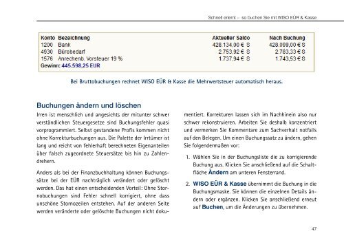 WISO EÜR & Kasse - Buhl Replication Service GmbH