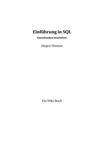 Einführung in SQL - wikimedia.org