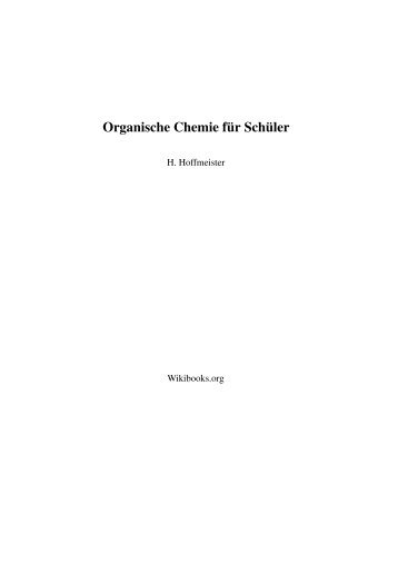 Organische Chemie für Schüler - wikimedia.org