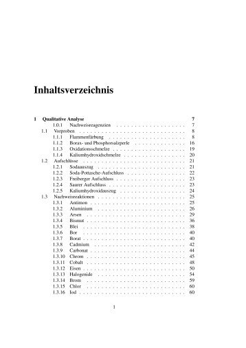 Inhaltsverzeichnis - wikimedia.org