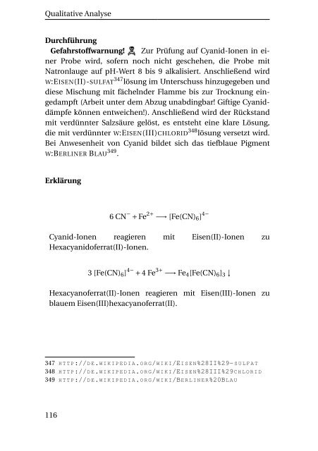 Praktikum Anorganische Chemie - wikimedia.org