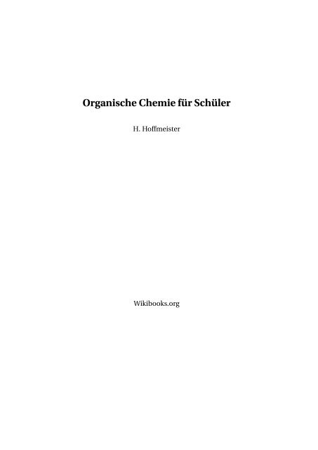 Organische Chemie für Schüler - upload.wikimedia....