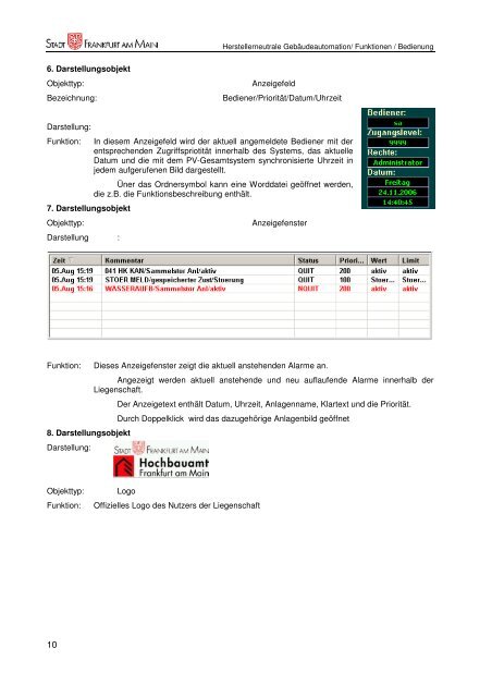 Funktionsbeschreibung GLT - Energiemanagement.stadt-frankfurt ...