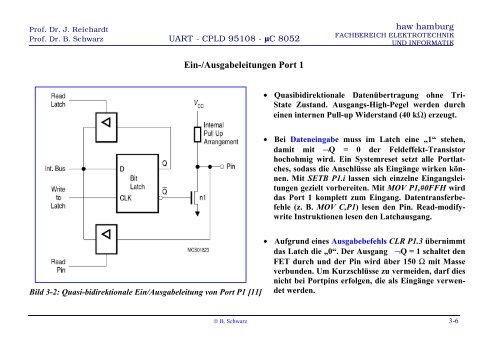 3. Übersicht zum µC 8052 - No official entry point - HAW Hamburg