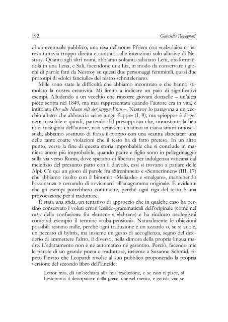 Johann Nepomuk Nestroy Tradizione e trasgressione a cura di ...