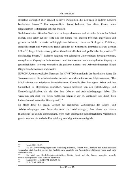 Sexarbeit. Frauenrechtsverletzung oder eine Arbeit wie jede andere?