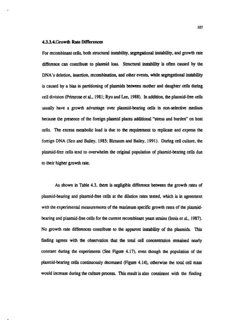 bioreactor studies of heterologous protein production by ...