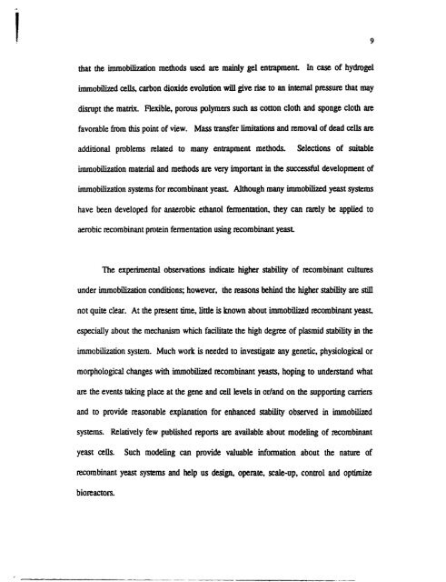 bioreactor studies of heterologous protein production by ...