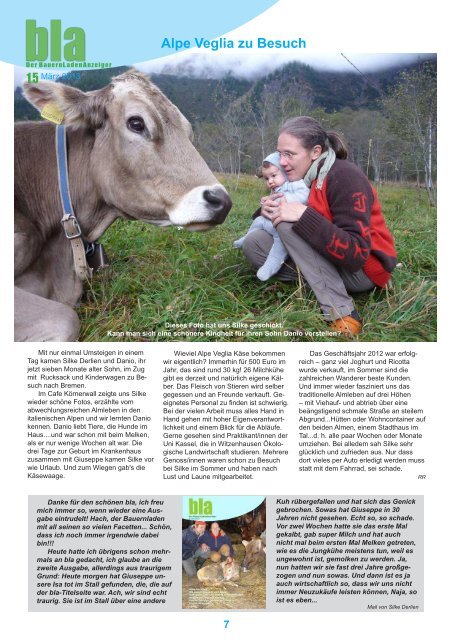 BauernLadenAnzeiger 15 - Bremer Erzeuger-Verbraucher ...