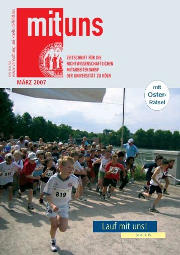 MZ 28 März 2007 - Verwaltung - Universität zu Köln