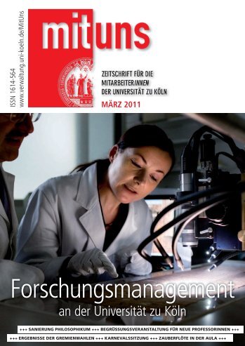 Umbruch Mituns 44.indd - Verwaltung - Universität zu Köln