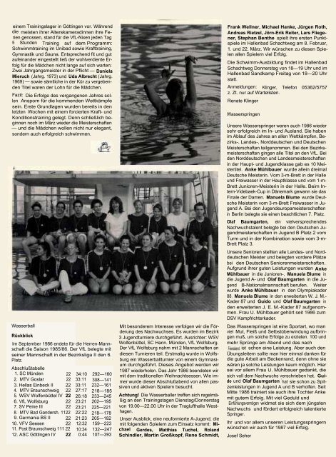 Deutsche Meisterschaft S-Latein 1987 im Rahmen ... - Vfl-wob.de