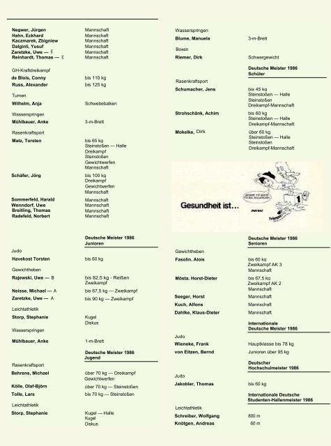 Deutsche Meisterschaft S-Latein 1987 im Rahmen ... - Vfl-wob.de