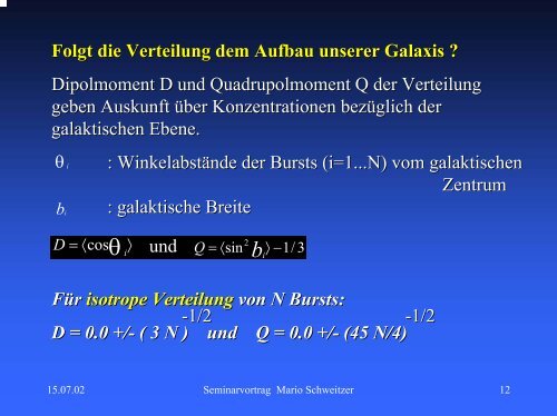Vortrag (.pdf) - Server der Fachgruppe Physik der RWTH Aachen