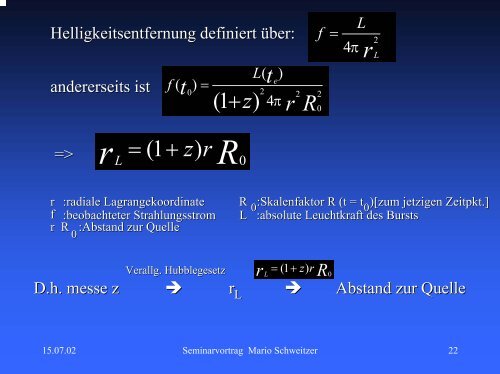 Vortrag (.pdf) - Server der Fachgruppe Physik der RWTH Aachen