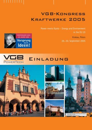 VGB-Kongress Kraftwerke 2005 - VGB PowerTech