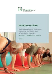 HELIOS Reha-Navigator - Helios Kliniken