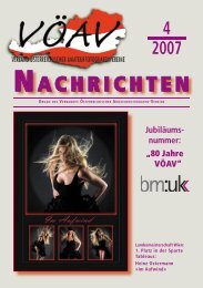 4 2007 Jubiläums- nummer - Die Fotosektion des SK VÖEST