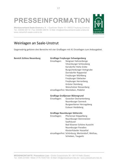 Pressemappe GJWP 2013