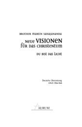 Neue Visionen für das Christentum