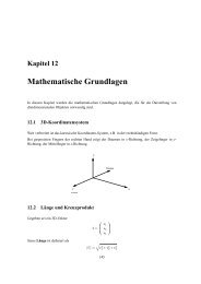 Mathematische Grundlagen