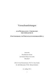 Chemie Wirtschaftschemie - Heinrich-Heine-Universität Düsseldorf