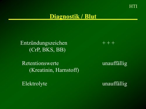 Harntraktinfektionen (HTI)