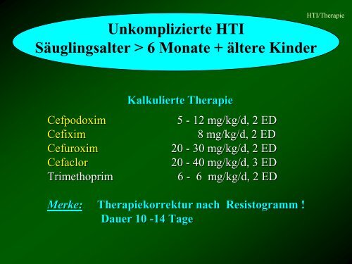 Harntraktinfektionen (HTI)