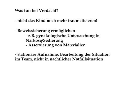 Kindesmisshandlung - Universitäts- Kinder- und Jugendklinik Rostock