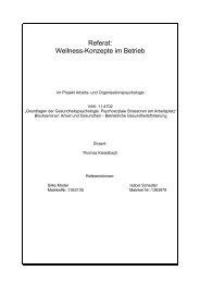 Wellness-Konzepte im Betrieb - www-user