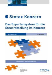 Stotax Konzern - Stollfuß Medien