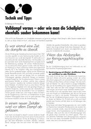 Volldampf voraus – oder wie man die Schallplatte ... - AAA Switzerland