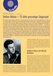 Nathan Milstein – 70 Jahre grossartiges ... - AAA Switzerland