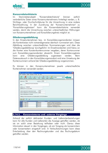 Version 2008 - ABAS Software AG