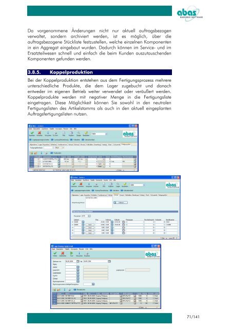 Version 2008 - ABAS Software AG