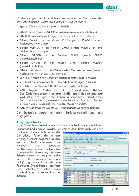 Version 2008 - ABAS Software AG