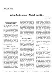 Mainz-Dortmunder - Modell bestätigt - abeKra