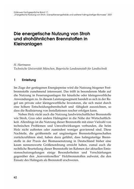 Energetische Nutzung halmgutartiger Biomasse - Abfallratgeber ...