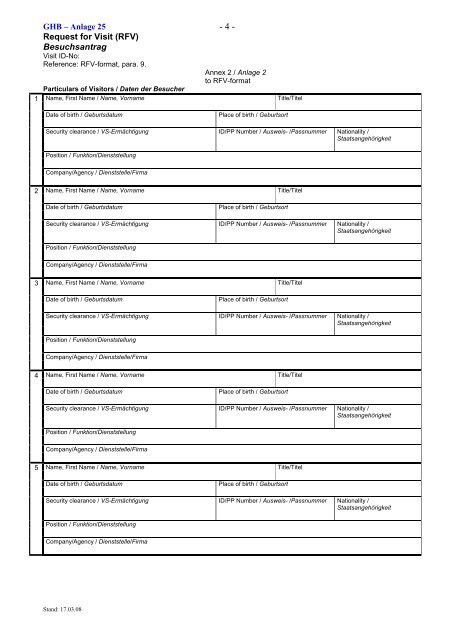 GHB – Anlage 25 - 3 - R