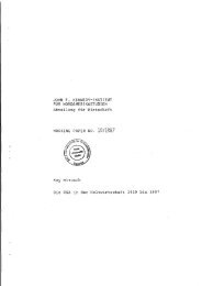 john f. kennedy-institut für nordamerikastudien working paper no, io ...