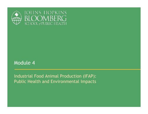 Part A - Johns Hopkins Bloomberg School of Public Health