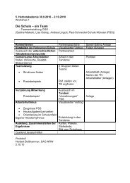 Protokoll - Ganztägig Lernen