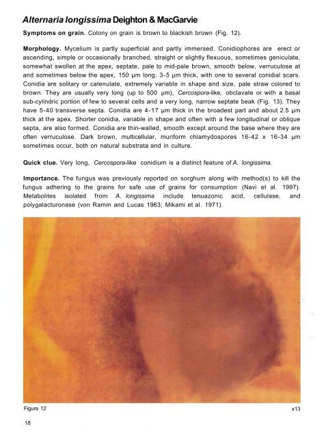 A Pictorial Guide for the Identification of Mold ... - OAR@ICRISAT